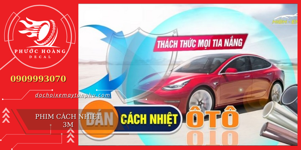 Dán phim cách nhiệt trần xe